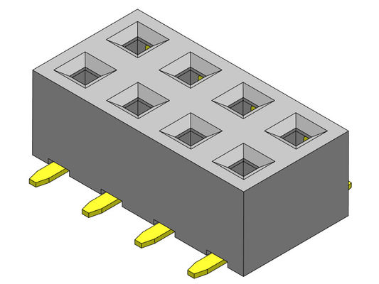 2 * 2PIN إلى 2 * 40PIN موصل رأس ثنائي الفينيل متعدد الكلور سطح جبل رأس أنثى 2.00 مللي متر