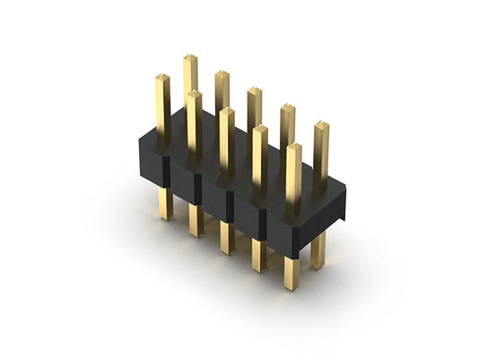 موصل رأس الدبوس 2.00 مللي متر ثنائي الصف Dip TYPE 2 * 2PIN إلى 2 * 40PIN H = 2.00 مللي متر