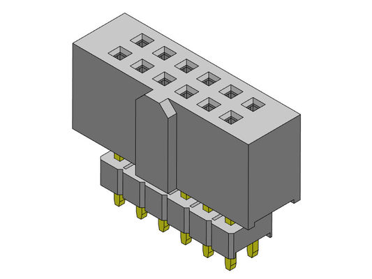 2 * 2PIN إلى 2 * 40PIN رأس أنثى 2.54 مم صف مزدوج مرتفع الصحافة تناسب النوع