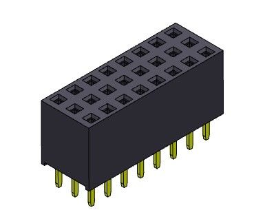 ثلاثي الصف Dip TYPE أنثى دبوس موصل 2.54 مم 3 * 3PIN إلى 3 * 40PIN
