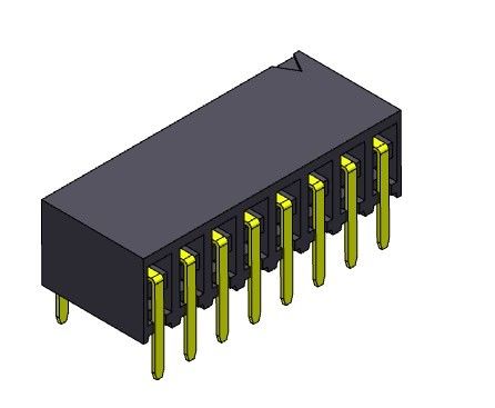 2 * 2PIN إلى 2 * 40PIN موصل رأس ثنائي الفينيل متعدد الكلور 2.54 مم