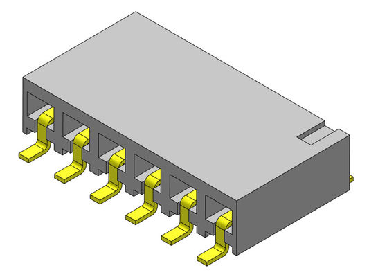 موصل رأس أنثى 2.54 مم إدخال صف واحد SMT TYPE 1 * 2PIN إلى 1 * 40PIN H = 3.40 مم