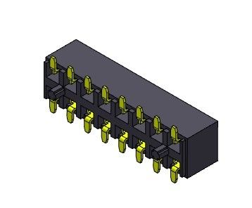 موصل رأس أنثى 2.54 مم صف مزدوج SMT TYPE 2 * 2PIN إلى 2 * 40PIN H = 5.00mm