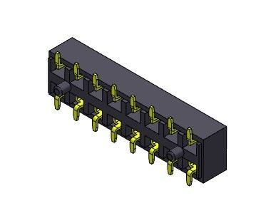 موصل رأس أنثى 2.54 مم صف مزدوج SMT TYPE 2 * 2PIN إلى 2 * 40PIN H = 3.50 مم
