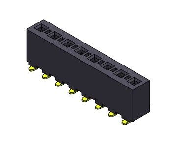 3.96mm ثنائي الصف SMT PCB Header Connector 2 * 2PIN To 2 * 24PIN H 8.89mm