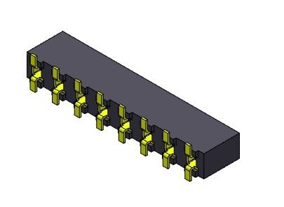 موصل رأس أنثى 5.08 مللي متر صف واحد SMT TYPE 1 * 2PIN إلى 1 * 20PIN H = 8.90 مللي متر