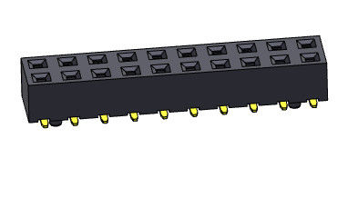 2 * 2PIN إلى 2 * 40PIN موصل رأس ثنائي الفينيل متعدد الكلور سطح جبل رأس أنثى 2.00 مللي متر