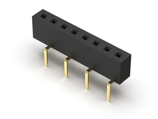 2.00mm صف واحد أنثى مقبس رأس مزدوج دخول DIP نوع 1 * 2PIN إلى 1 * 40PIN