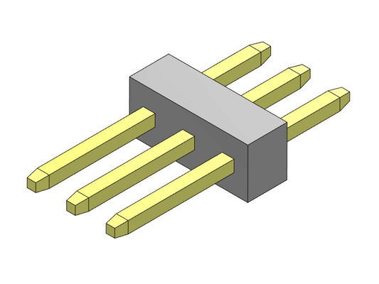 1 * 3PIN إلى 1 * 40PIN موصل رأس صف واحد 1.00 مم من النوع المستقيم
