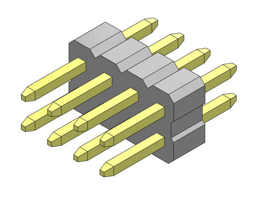 2 * 3PIN إلى 2 * 40PIN دبوس أنثى موصل رأس 1.00mm صف مزدوج نوع مستقيم