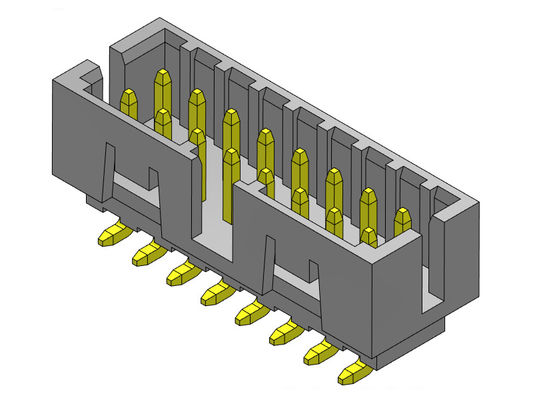 2.00 مللي متر موصل رأس الصندوق SMT Header Connector 2AMP 2 * 5-2 * 25Pin