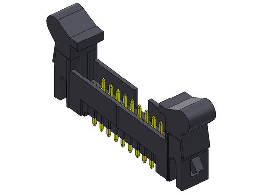 Stright Dip Type Nylon9T صندوق رأس موصل رأس القاذف 2.54mm 2 * 4-2 * 32Pin 3AMP