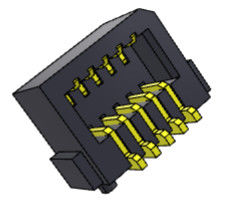 مدخل جانبي SMT Board إلى لوحة الموصل الملعب 0.80mm 10-60Pin UL94V0 PA69T