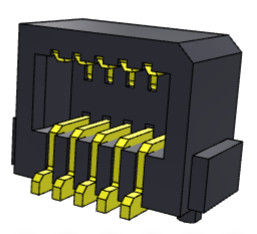 مدخل جانبي SMT Board إلى لوحة الموصل الملعب 0.80mm 10-60Pin UL94V0 PA69T