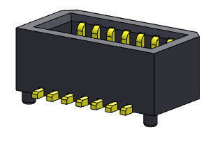 08-50Pin SMT المجلس إلى المجلس الملعب موصل 0.80mm UL94V0 PA69T