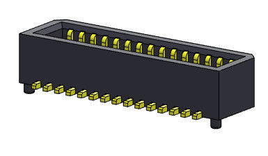 08-50Pin SMT المجلس إلى المجلس الملعب موصل 0.80mm UL94V0 PA69T