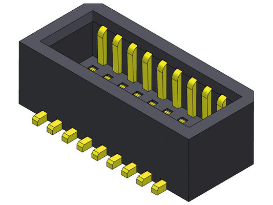 08-50Pin SMT المجلس إلى المجلس الملعب موصل 0.80mm UL94V0 PA69T