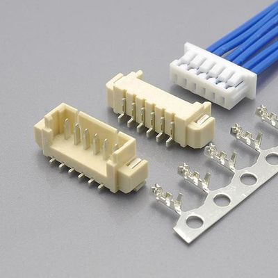 1.25mm سلك بسكويت الويفر إلى موصل صف واحد UL94V0 Nylon-9T 2Pin-16Pin MX 53398xx67