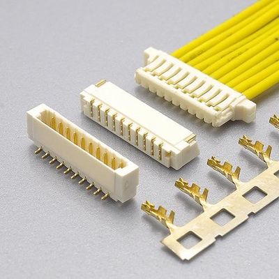 JST سلك إلى لوحة موصل صف واحد موصل بسكويت الويفر 0.8 مم 2Pin-20Pin