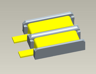 2.5mm 60V Battery Connector SMT Type مع أحجام تباعد من 1.2 إلى 6.5 مم