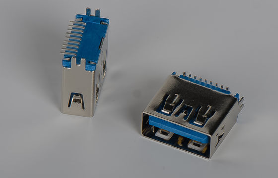 1.0Amp عالي السرعة USB 3.0 A موصل 11.5 مم عمودي 180 درجة نوع SMT