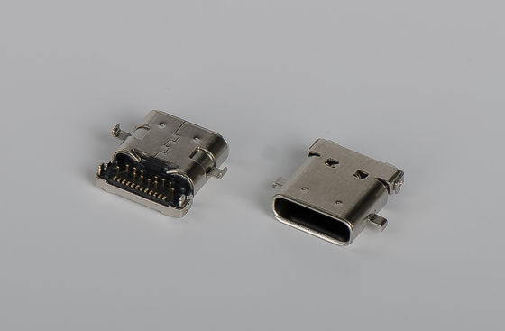 8.65 مم موصلات إخراج الإدخال USB 3.1 C نوع 5 أمبير لوحة غرق