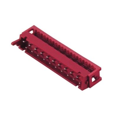 PCB Receptacle IDC Header Connector 1.27mm * 1.5mm استبدل TE215570