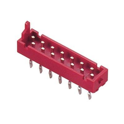 1.27mm * 1.5mm IDC Header Connector Pcb Receptacle Connector Match ذكر Dip Type