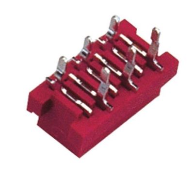 الأجهزة الكهربائية IDC Header Connector Female Vertical 180 °