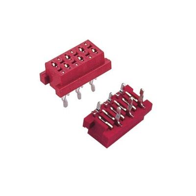 الأجهزة الكهربائية IDC Header Connector Female Vertical 180 °