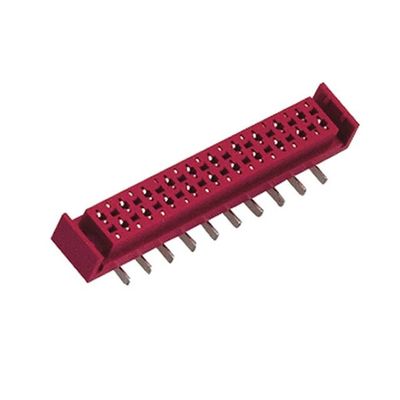 1.27mm * 1.5mm Smt نوع موصل أحمر Micro ROHS مصدق