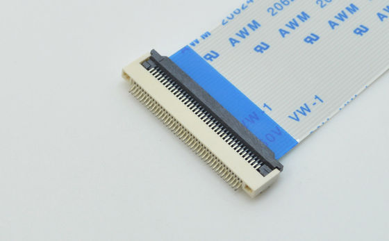موصلات الملعب 0.5 مم FFC FPC 50V AC DC الزاوية اليمنى 90 درجة سهلة على نوع SMT