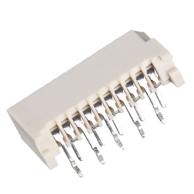 مساحة 1.25 ملم Ffc Connector Dip Type H 0.8 ملم السلسلة 2-36 Pin Natural Black