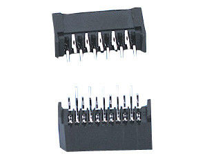 مساحة 1.25 ملم Ffc Connector Dip Type H 0.8 ملم السلسلة 2-36 Pin Natural Black