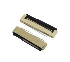 مساحة 0.5mm Fpc Connector 4 Pin إلى 68 Pin زاوية يمينية 90 ° سهلة على Smt Type H 2.55mm
