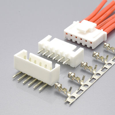 مساحة 2.5 ملم سلك إلى لوحة وصلات وافير عمودية 180 درجة DIP نوع 2Pin-16Pin مع Kink Pin